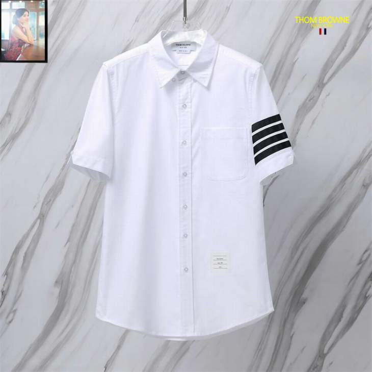 Picture of Thom Browne Shirts Short _SKUThomBrowneM-3XL12yn0228792